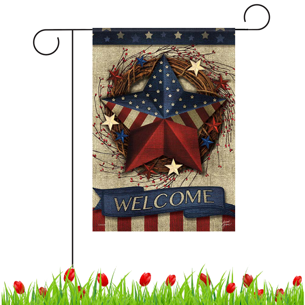 Welcome & the USA Star